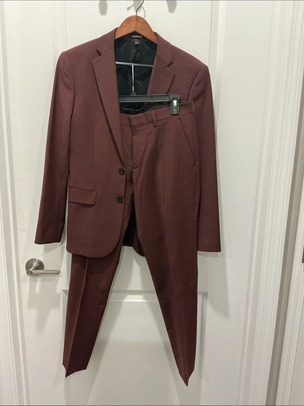 Young Men’s Wine Color Suit
